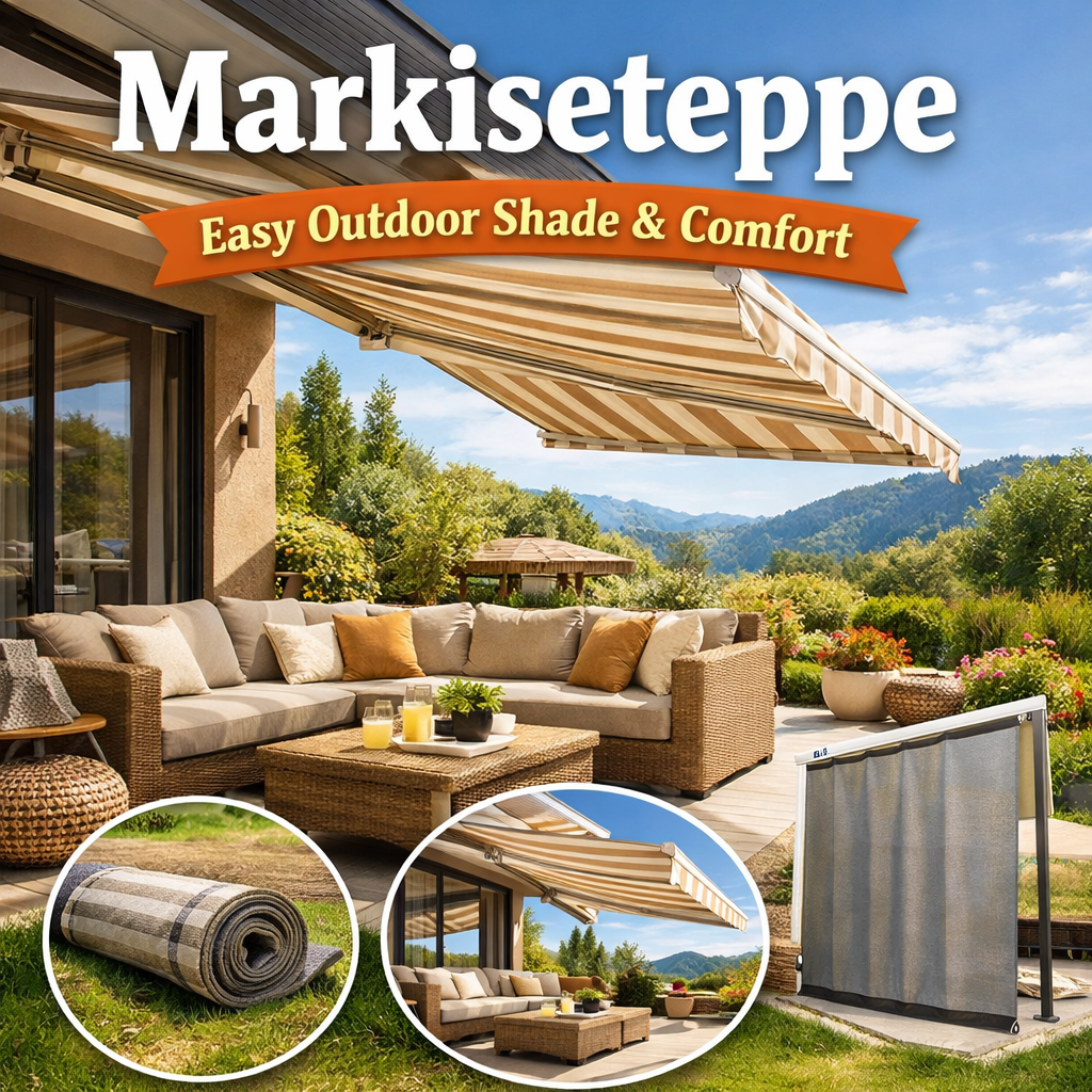 Markiseteppe: Simple Guide for Outdoor Comfort and Shade